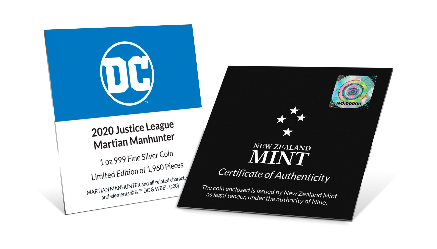 Martian Manhunter 1oz Silver Coin