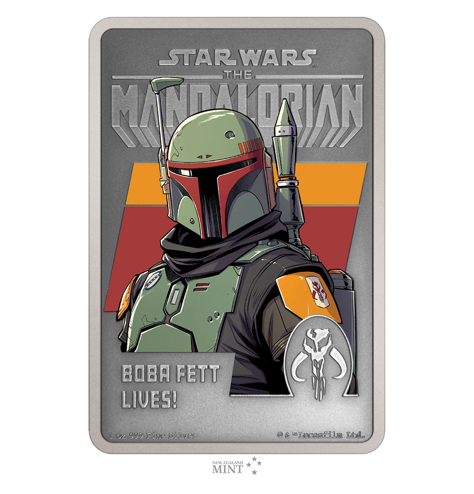 Boba Fett 1oz Silver Coin