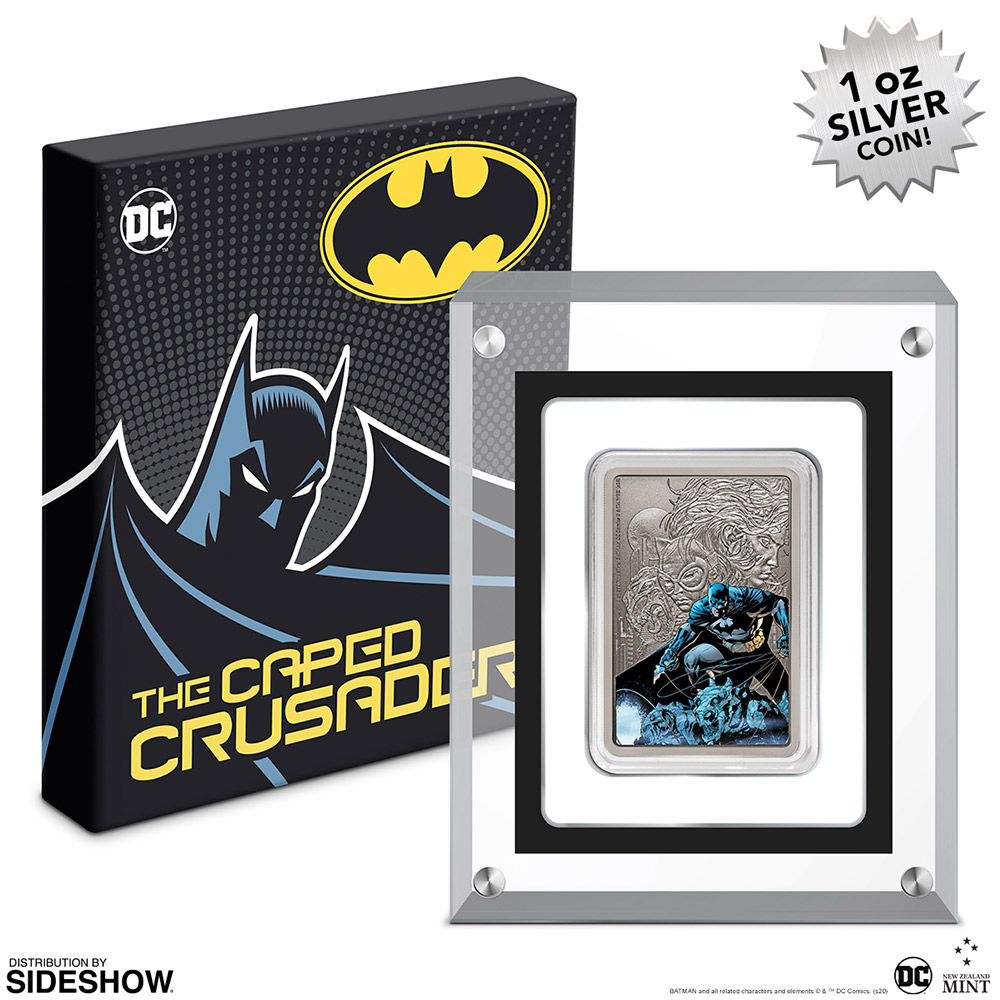 The Caped Crusader - Batman 1oz Silver Coin