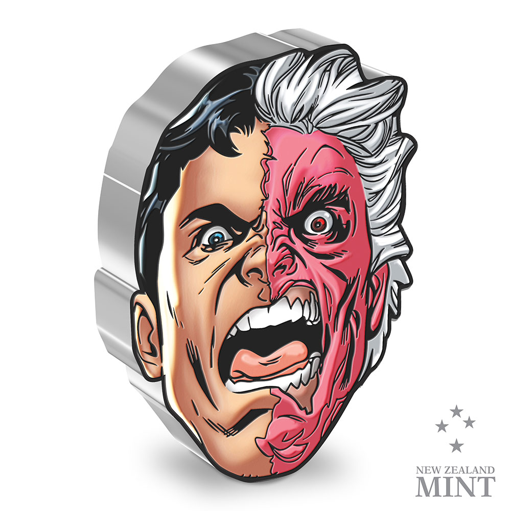 Two-Face 1oz Silver Coin