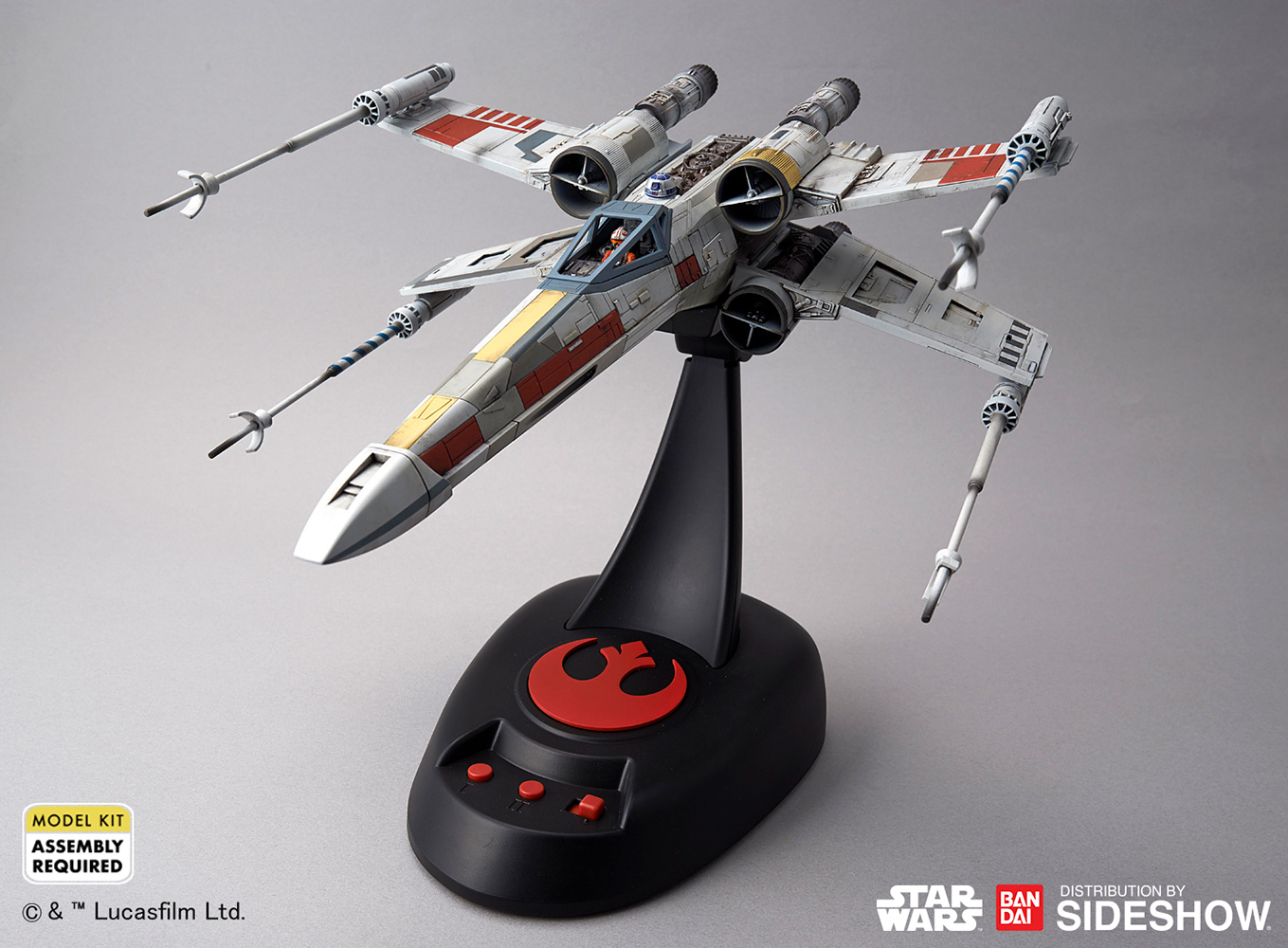 X-Wing Starfighter Moving Edition Plastic Model