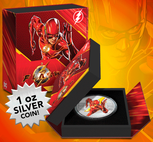 The Flash 1oz Silver Coin