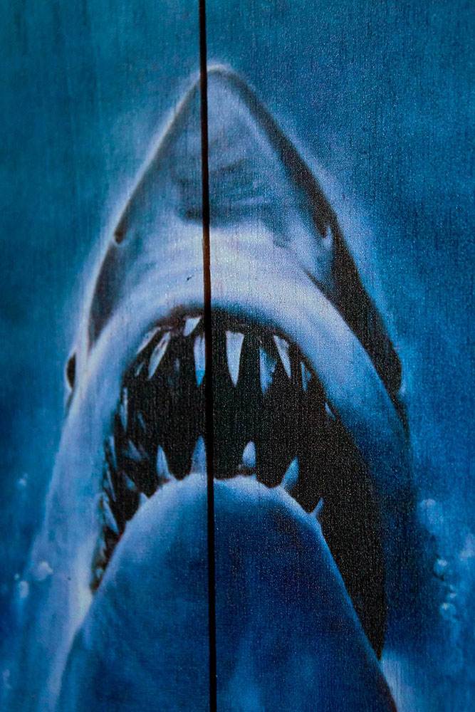 Jaws WOODART 3D “1975 Art”