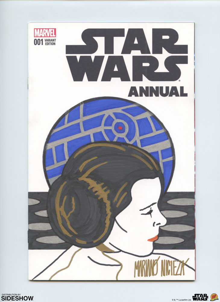Star Wars Annual #1 Princess Leia Sketch Cover