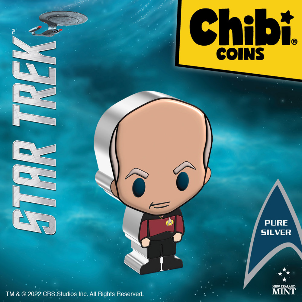 Jean-Luc Picard 1oz Silver Coin
