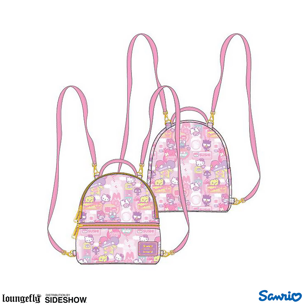Hello Kitty Kawaii Convertible Mini Backpack