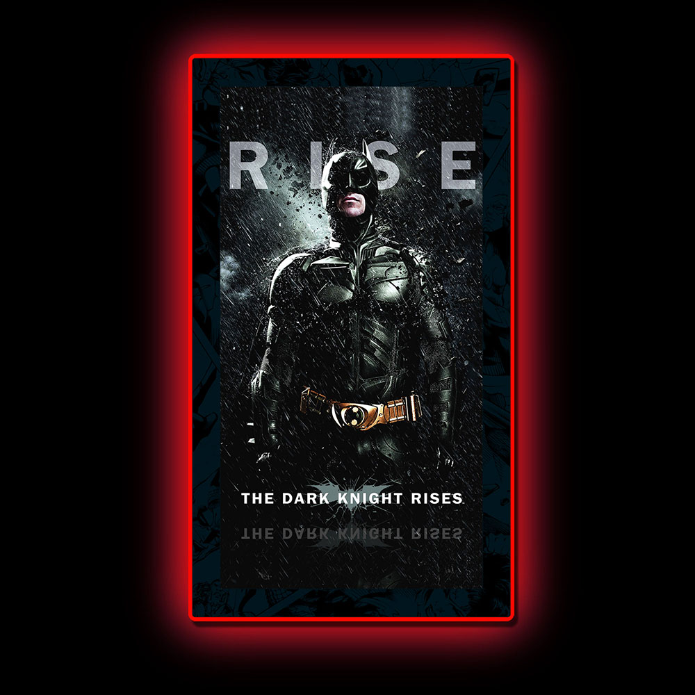 The Dark Knight Rises (01) LED Mini-Poster Light
