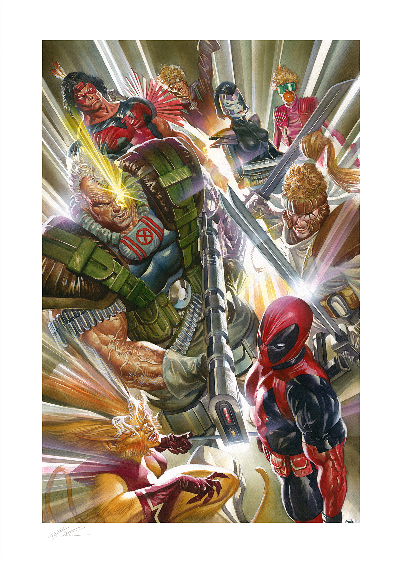 Marvels 4 X-Force Deluxe