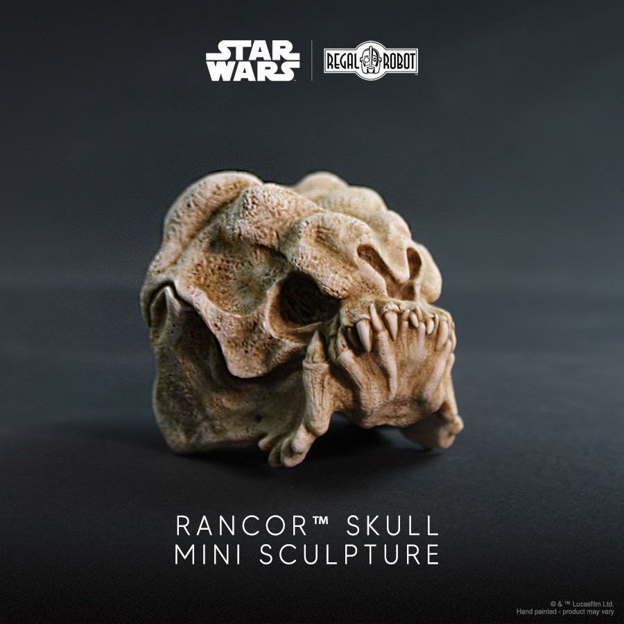 Rancor Skull Mini Sculpture