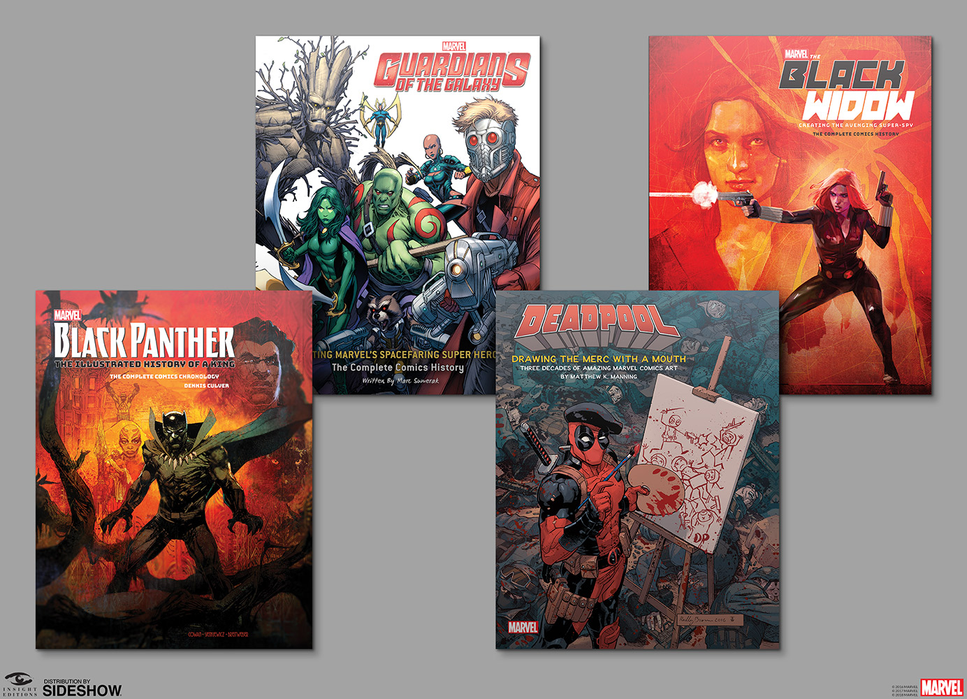 Marvel Comics Art Books Collection