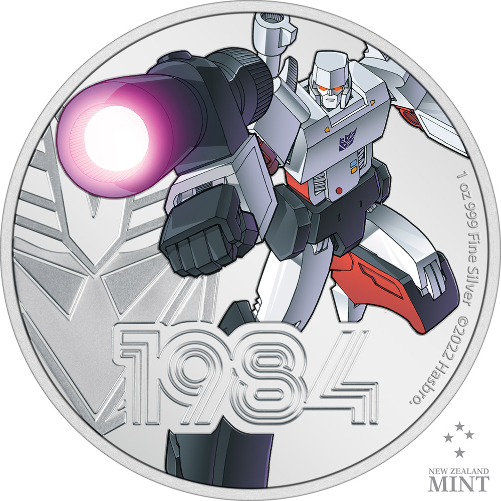 Megatron 1oz Silver Coin