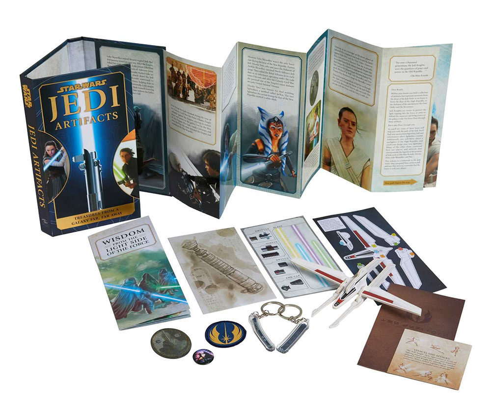 Star Wars: Jedi Artifacts: Treasures From a Galaxy Far. Far Away hardcover book and kit