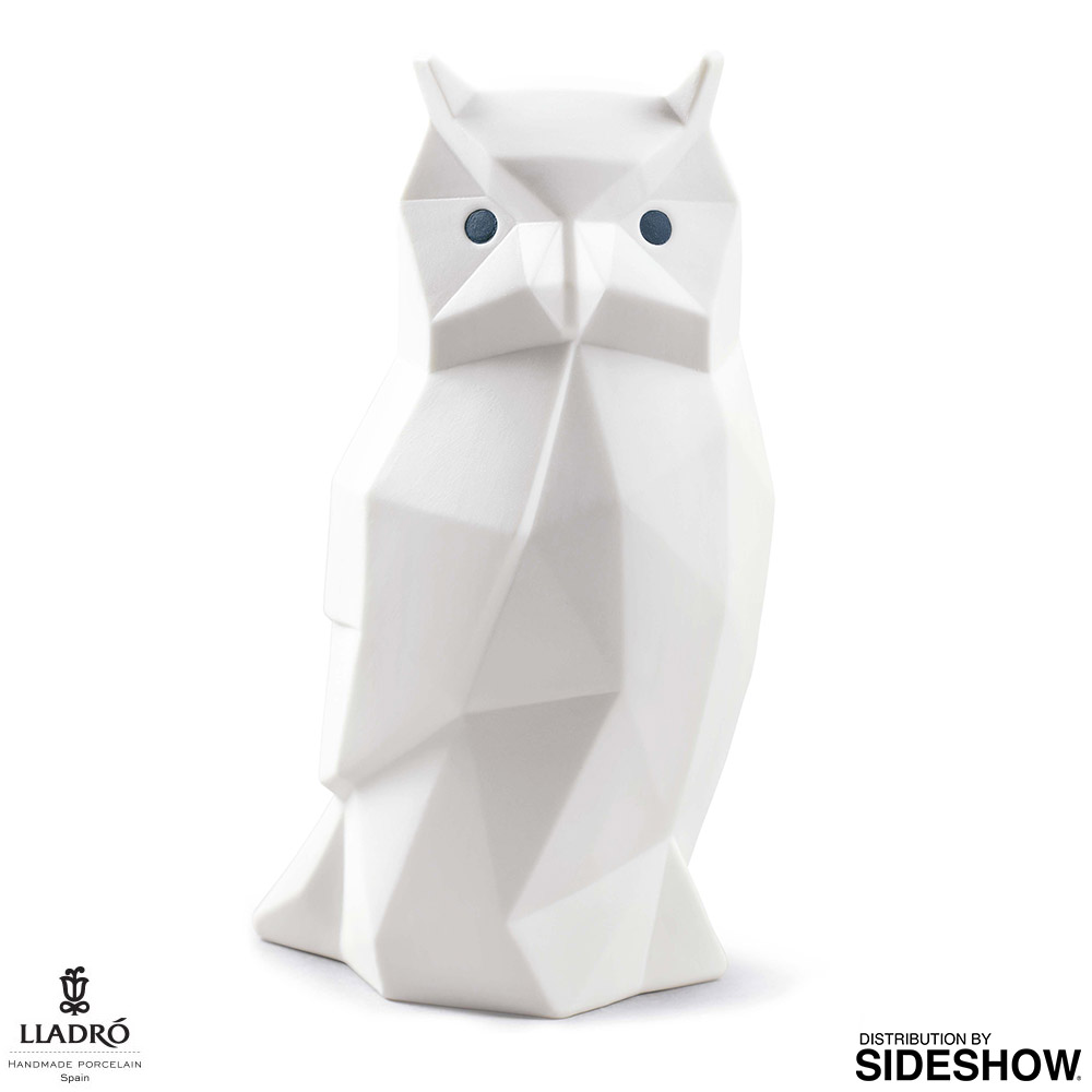 Owl (Matte White)