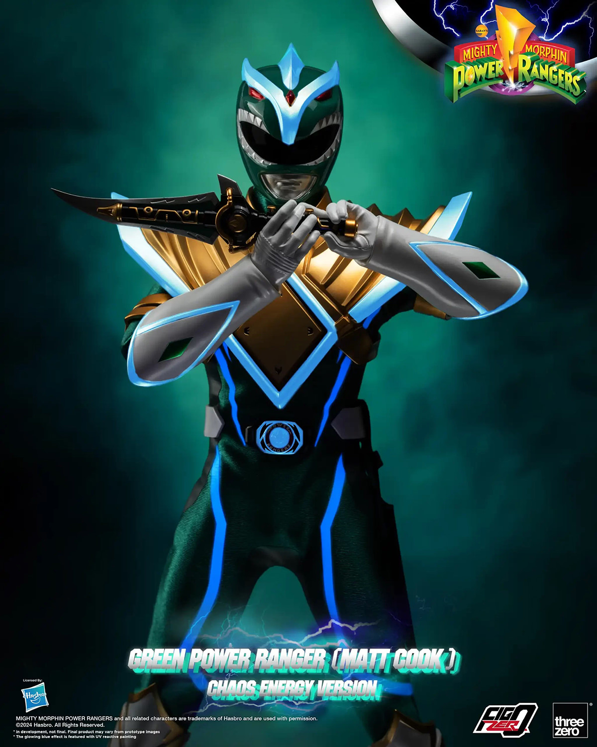 Green Power Ranger (Matt Cook) Chaos Energy Version