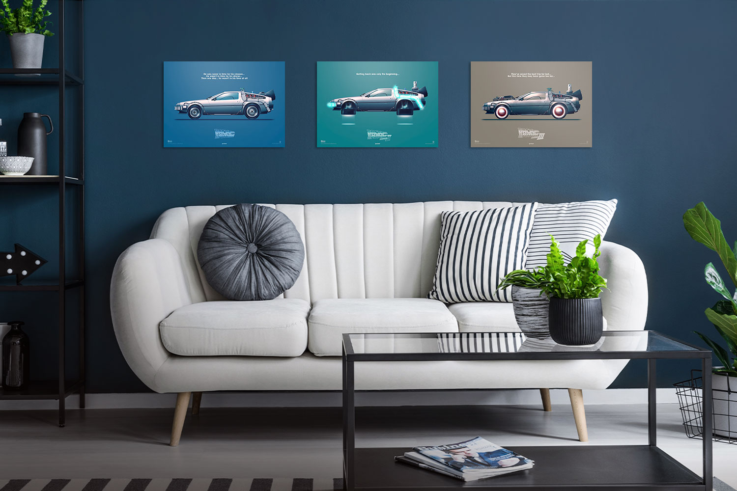 Back to the Future – Delorean Set