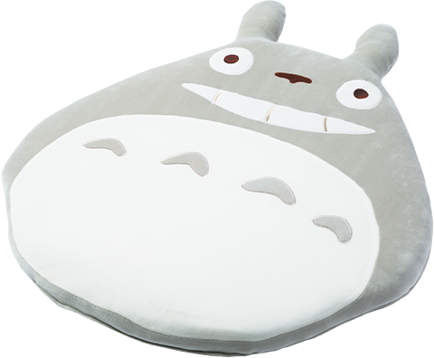 Big Grey Totoro Midday Nap Cushion