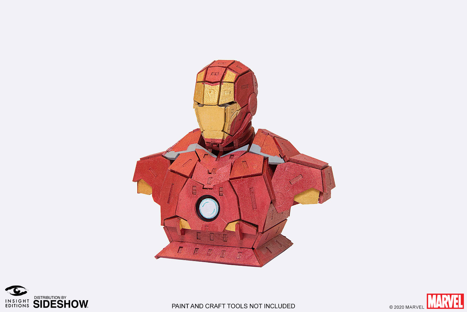 Iron Man Signature Series 3D Wood Model