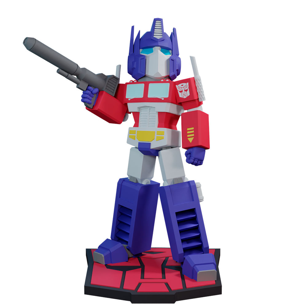 Optimus Prime Action Statue