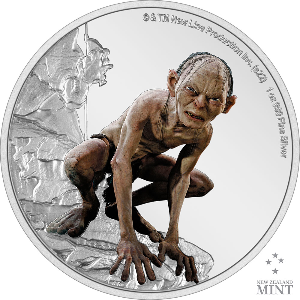 Gollum 1oz Silver Coin