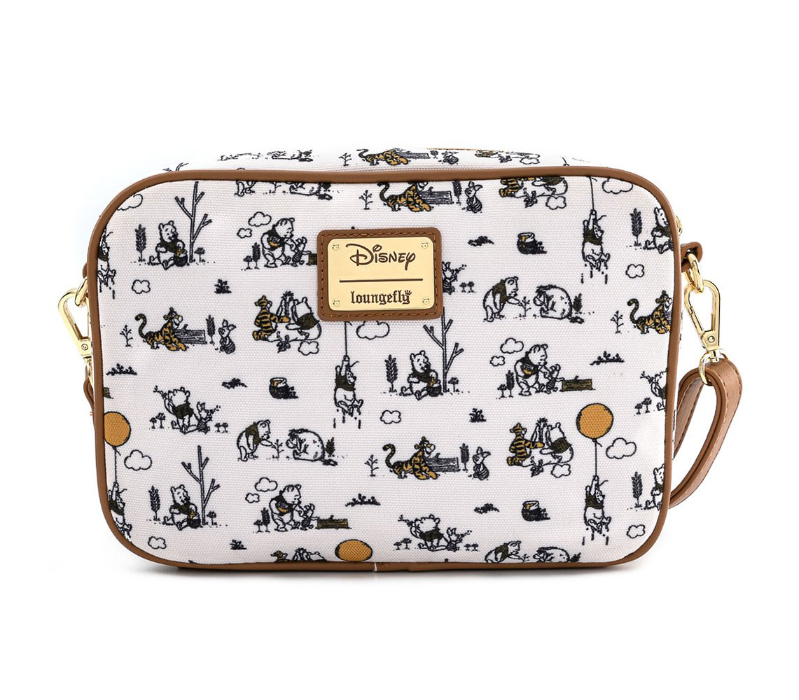 Winnie the Pooh Line Drawing Crossbody