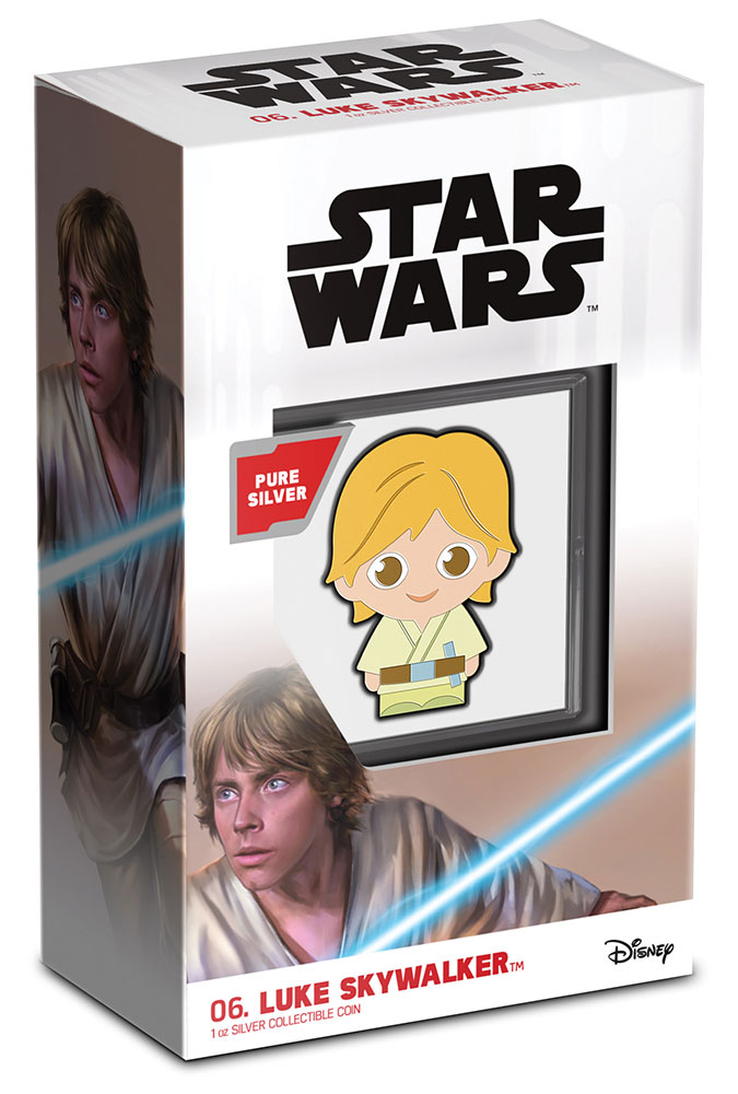 Luke Skywalker 1oz Silver Coin
