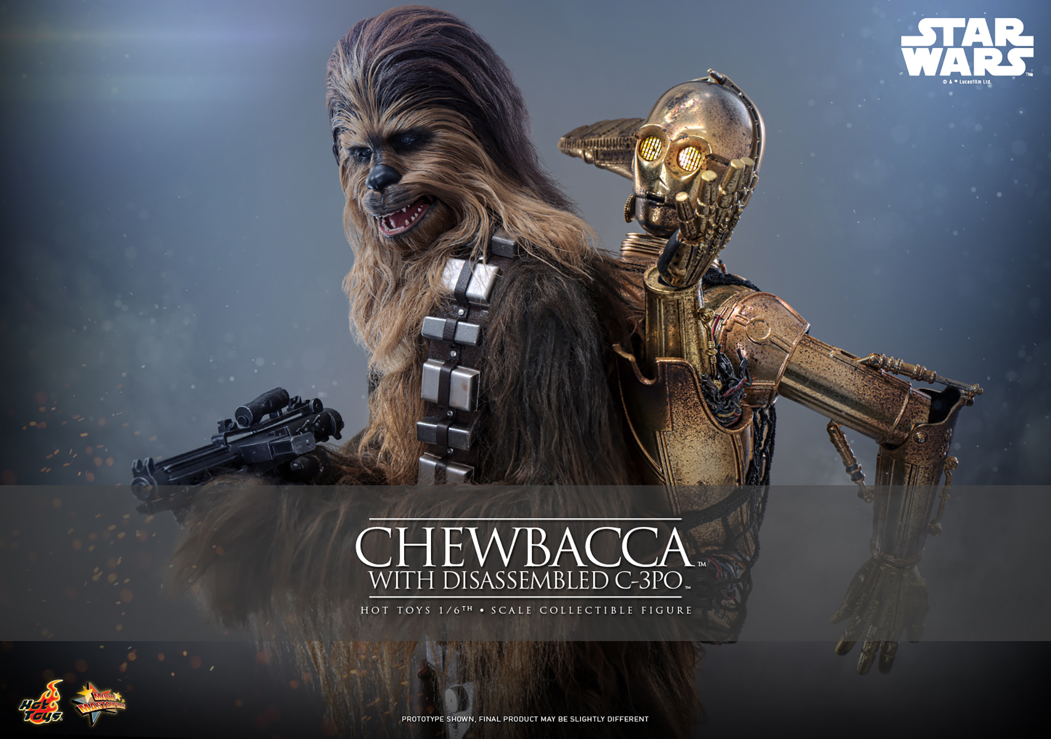 Chewbacca™ with Disassembled C-3PO™