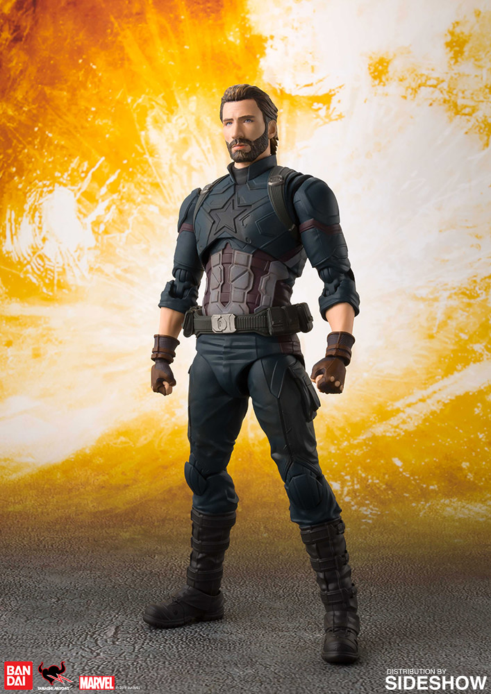 Captain America and Tamashii Effect Explosion