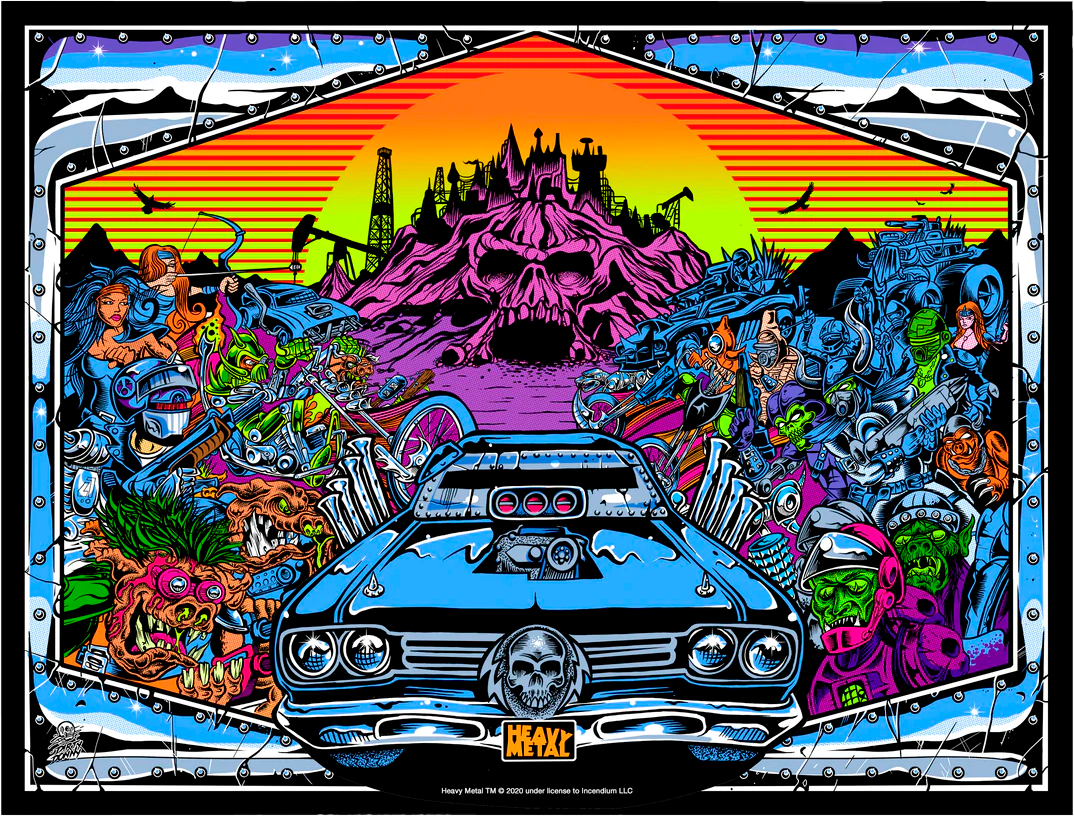 Heavy Metal ‘Burning Chrome’