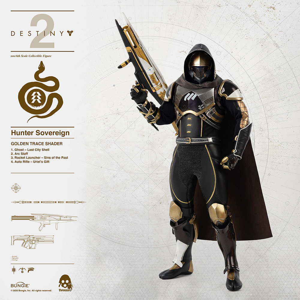 Hunter Sovereign (Golden Trace Shader)