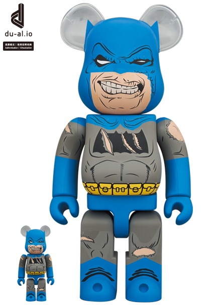 Be@rbrick Batman (TDKR:The Dark Knight Triumphant) 100% and 400%