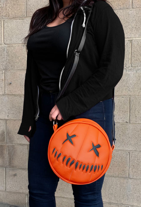 Sam O Lantern (Black) Unlit Purse