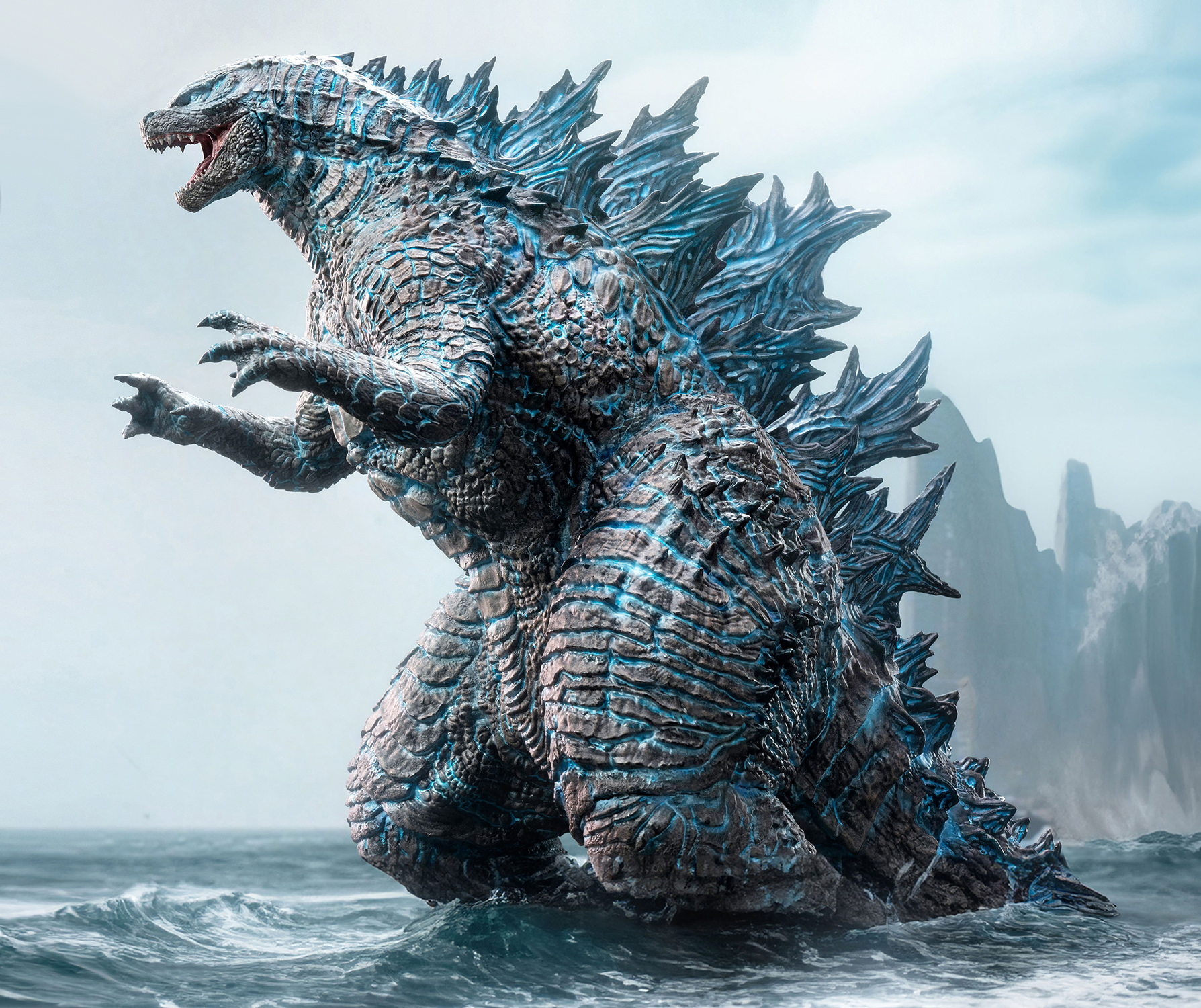 Godzilla 2024 Pre-Evolved Form (Energized Blue Edition)