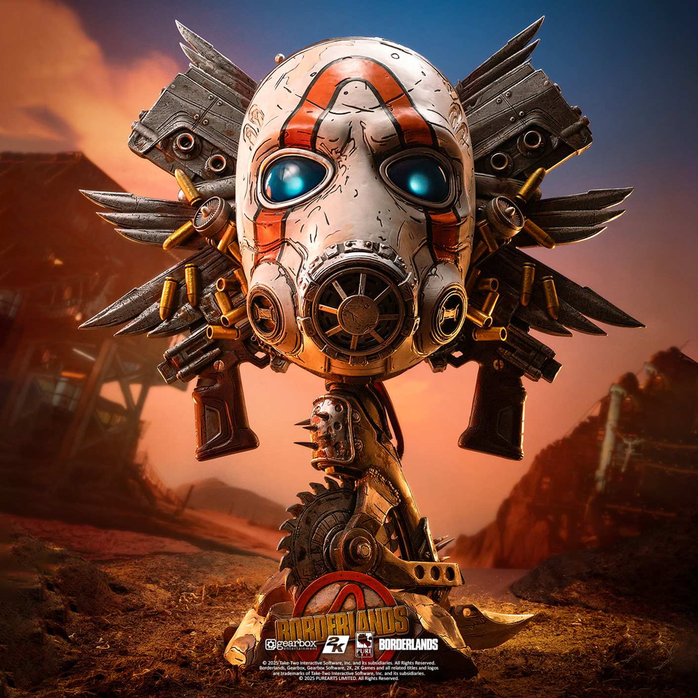 Borderlands Psycho Bandit Art Mask