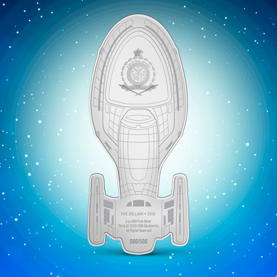 US.S. Voyager NCC-74656 Coin