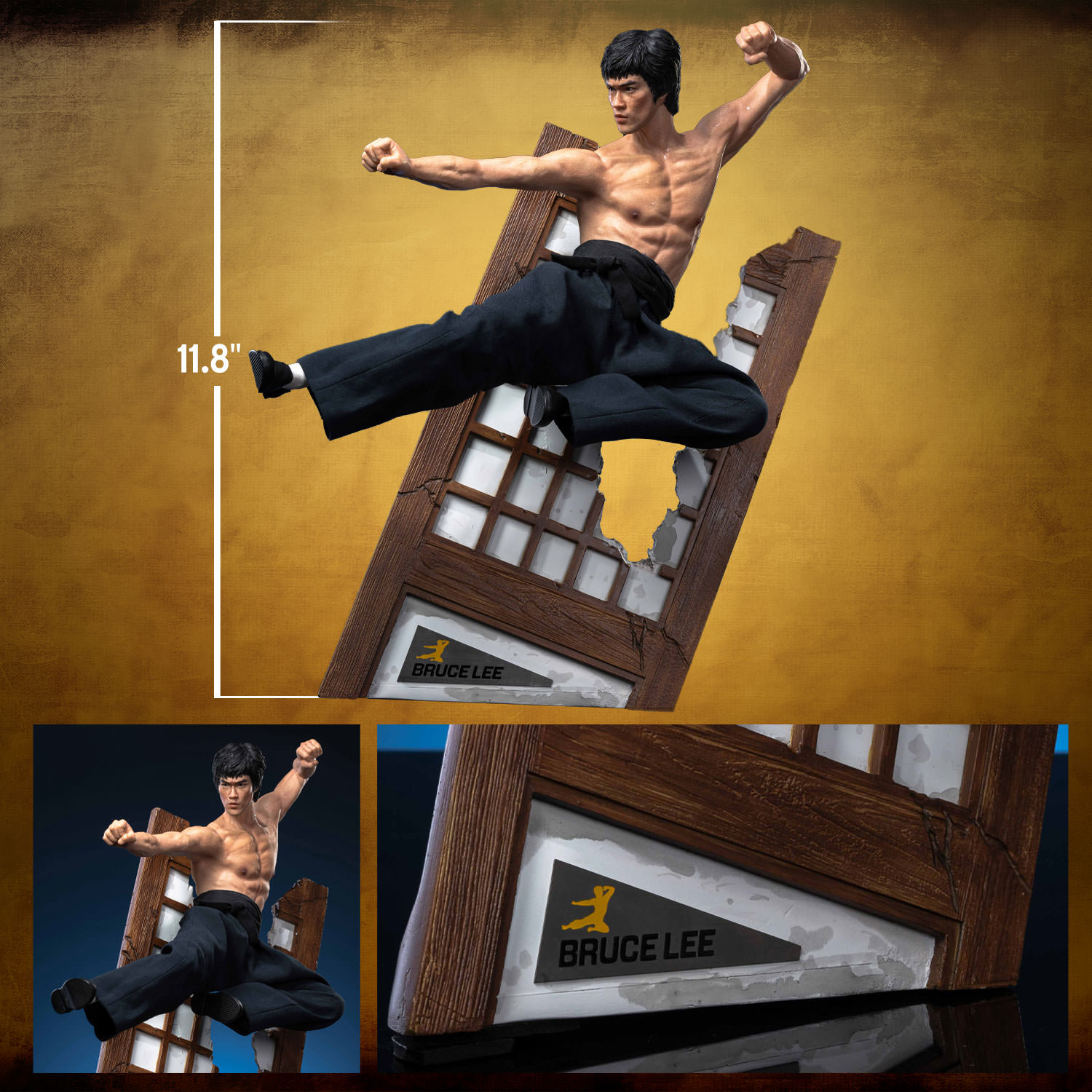 Bruce Lee (Flying-Kick)