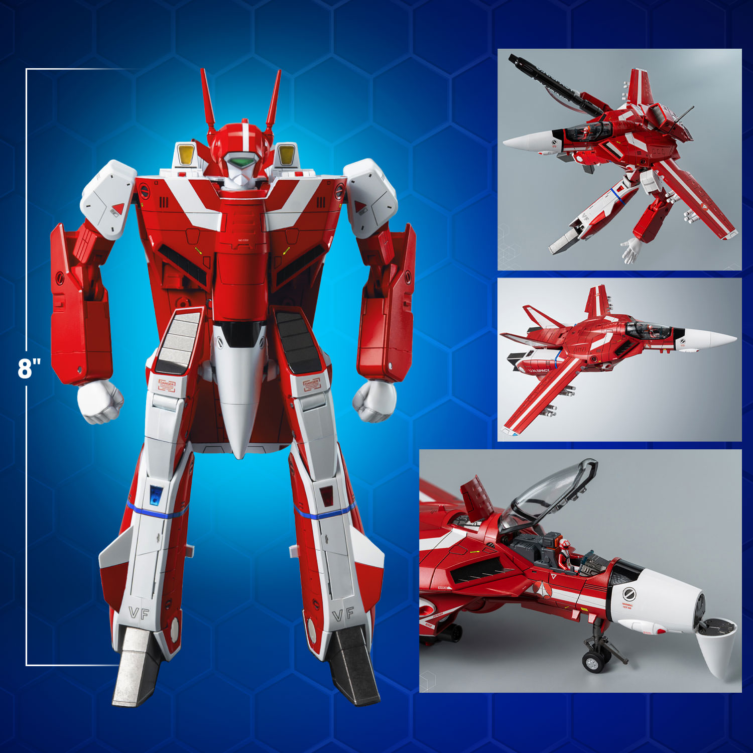 ROBO-DOU ROBOTECH VF-1J Veritech (Miriya Sterling)