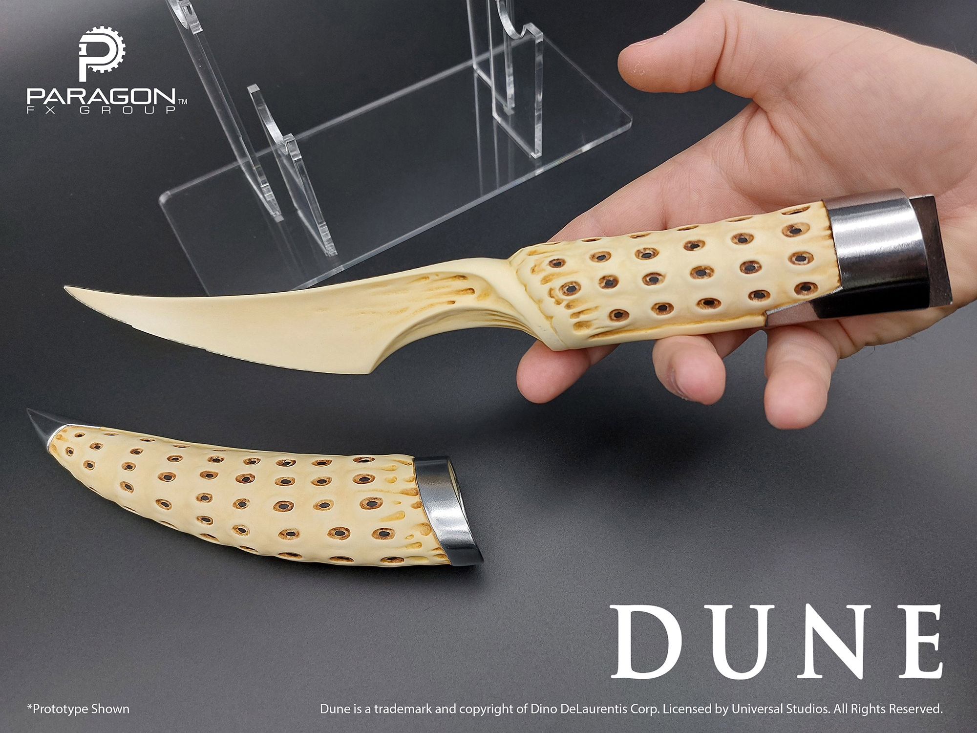 Fremen Crysknife with Sheath