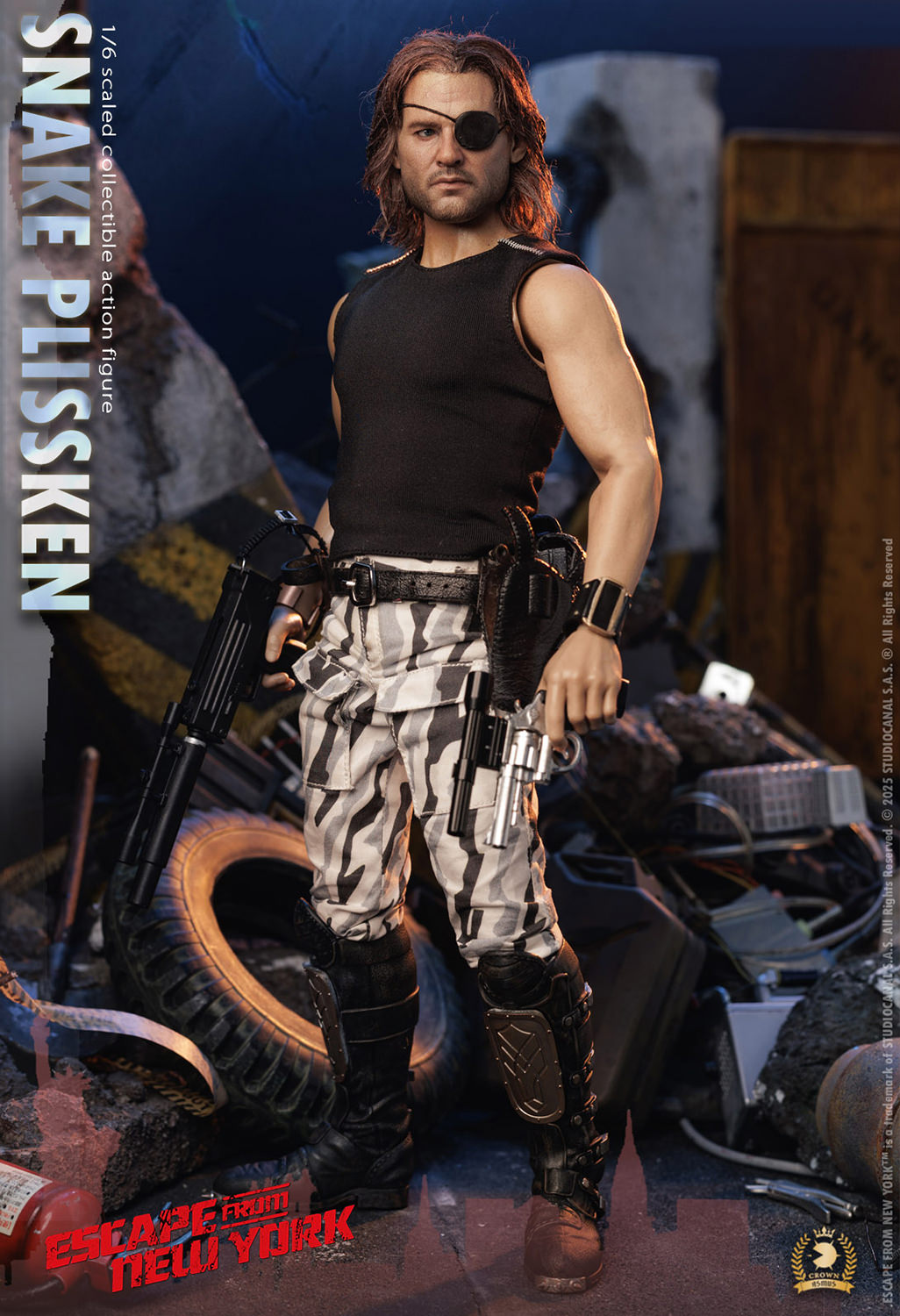 Snake Plissken (Real Hair Version)