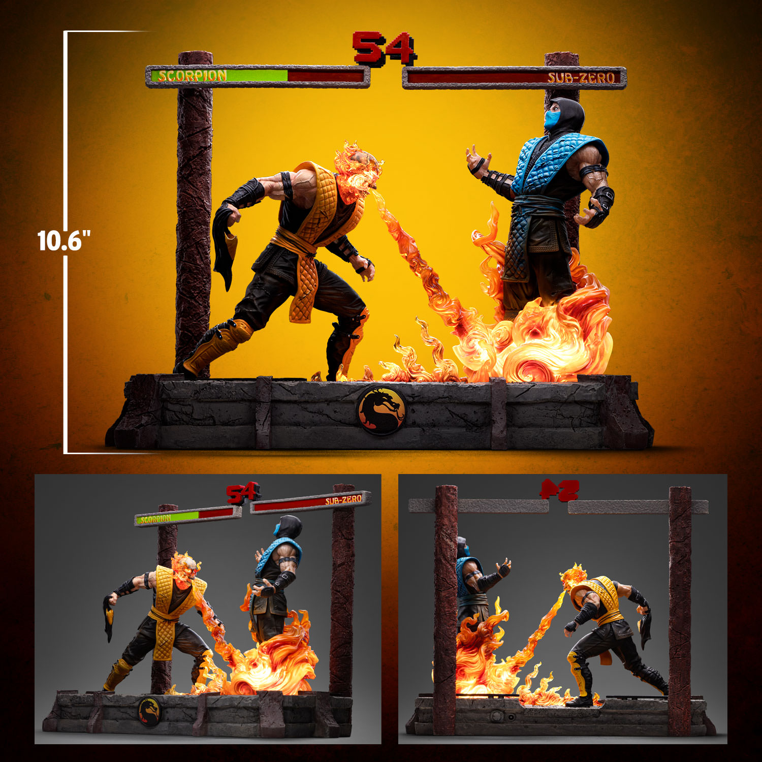 Fatality Scorpion vs Sub-Zero Deluxe