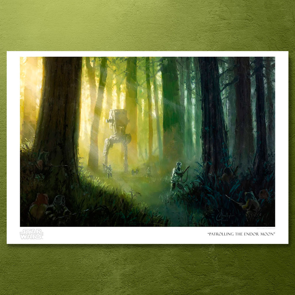 Patrolling the Endor Moon