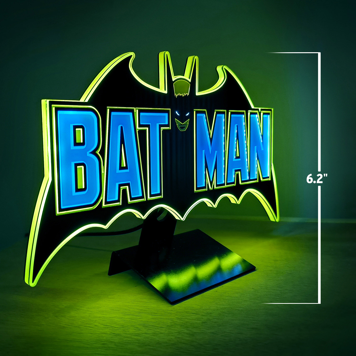 Vintage Batman LED Logo Light (Small)