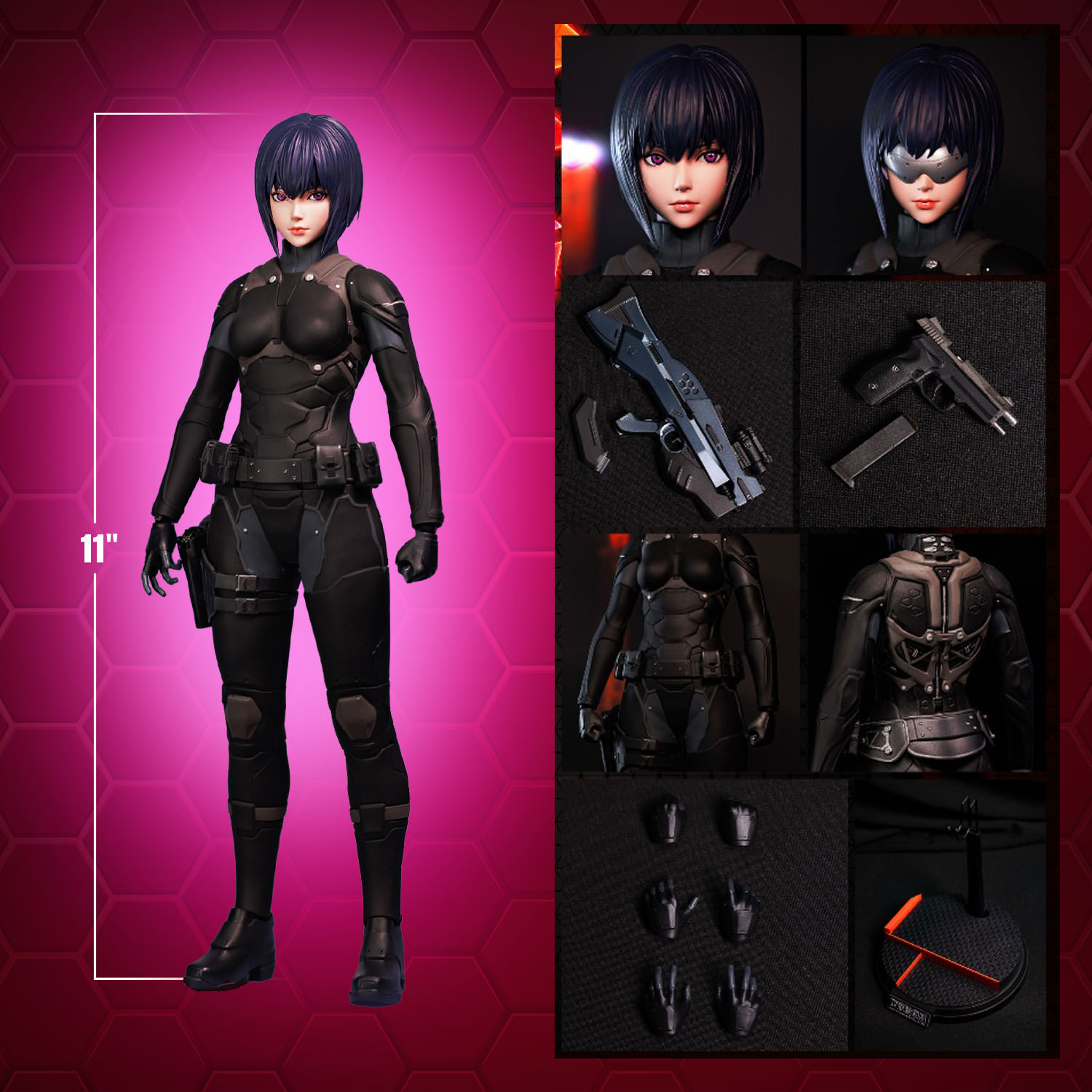 Motoko Kusanagi (Combat Suit ver.)