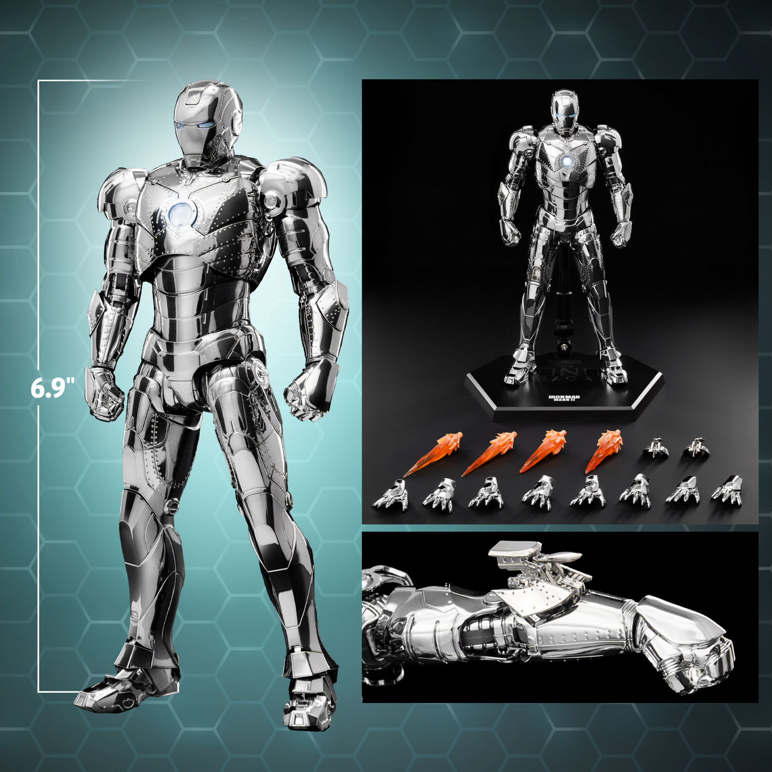 DLX Iron Man Mark 2 (Chrome Edition)