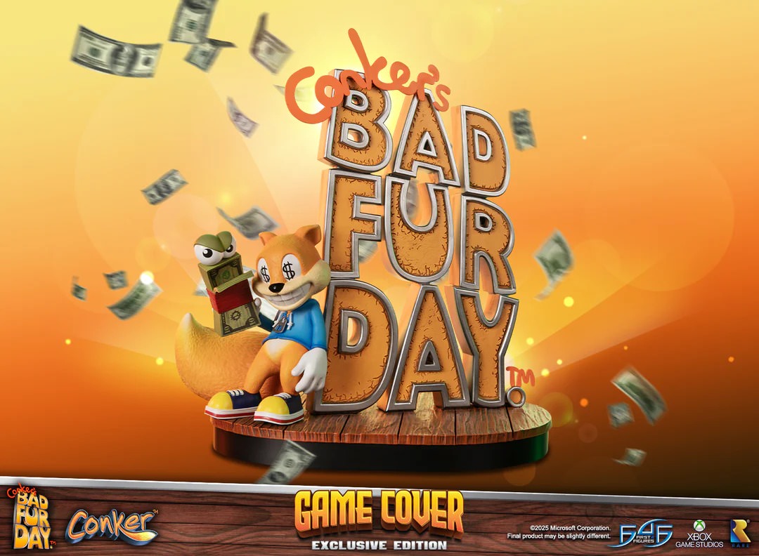 Conker's Bad Fur Day Game Cover (Exclusive Edition)