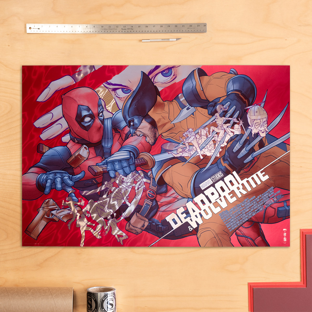 Deadpool & Wolverine: LFG (Golden Desert Eagle)