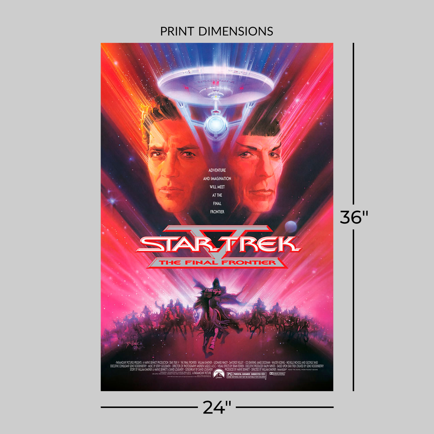 Star Trek: The Final Frontier (Large)