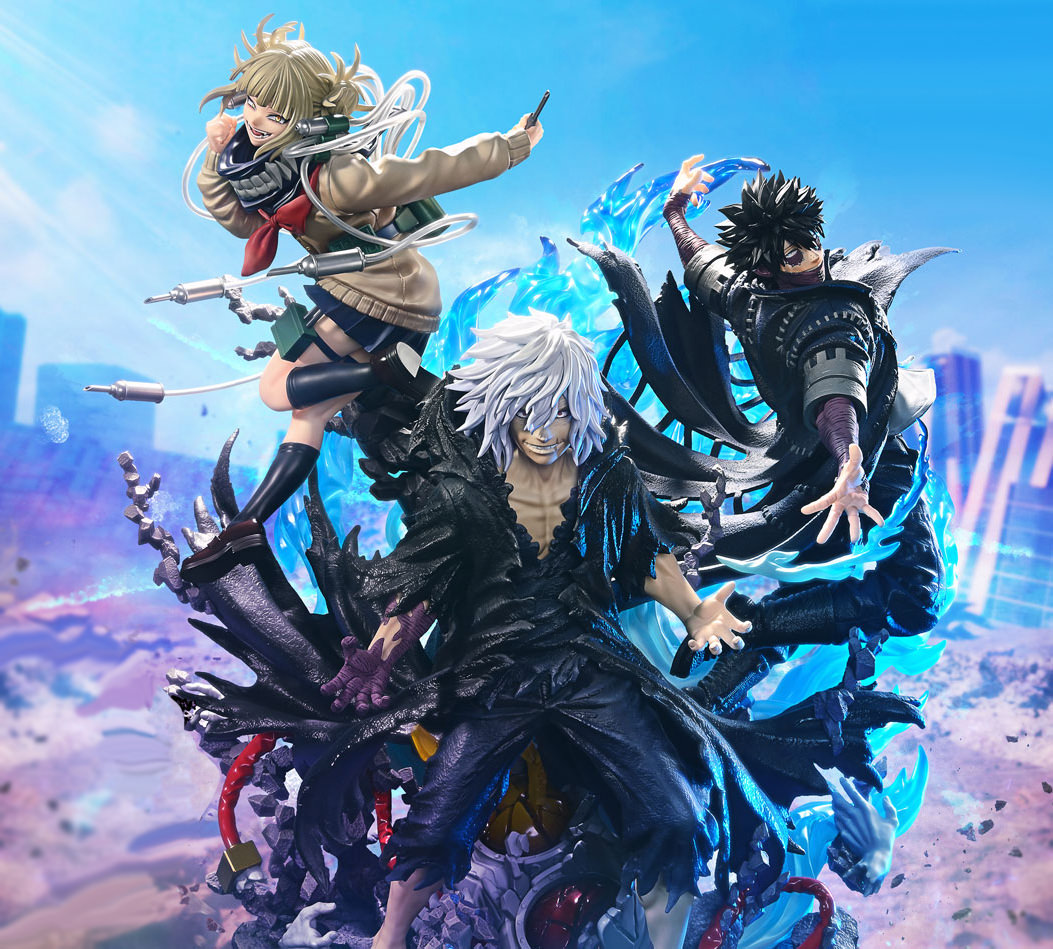 Tomura Shigaraki Dabi. and Himiko Toga