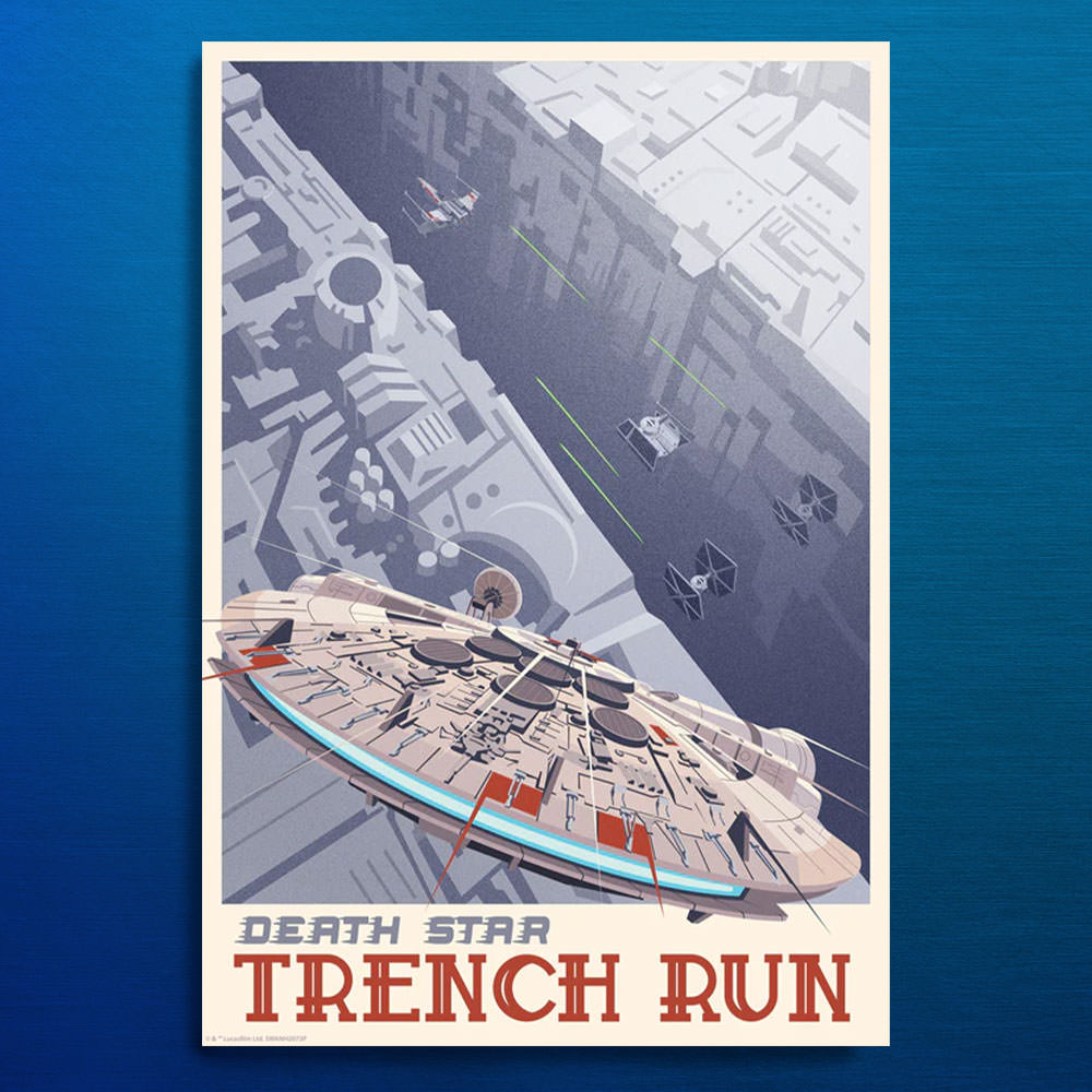 Death Star Trench Run