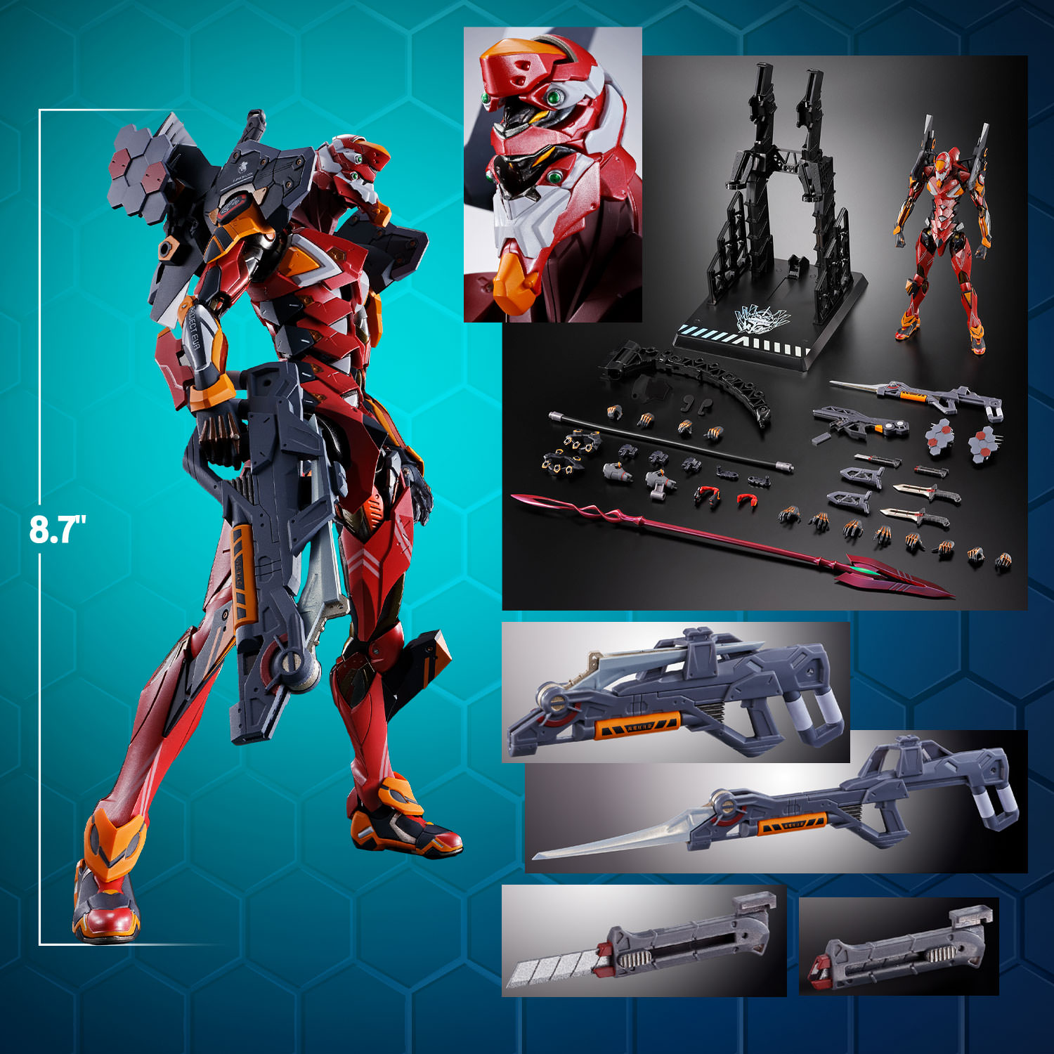 Evangelion Production Model-02 30th With the Spear of Cassius