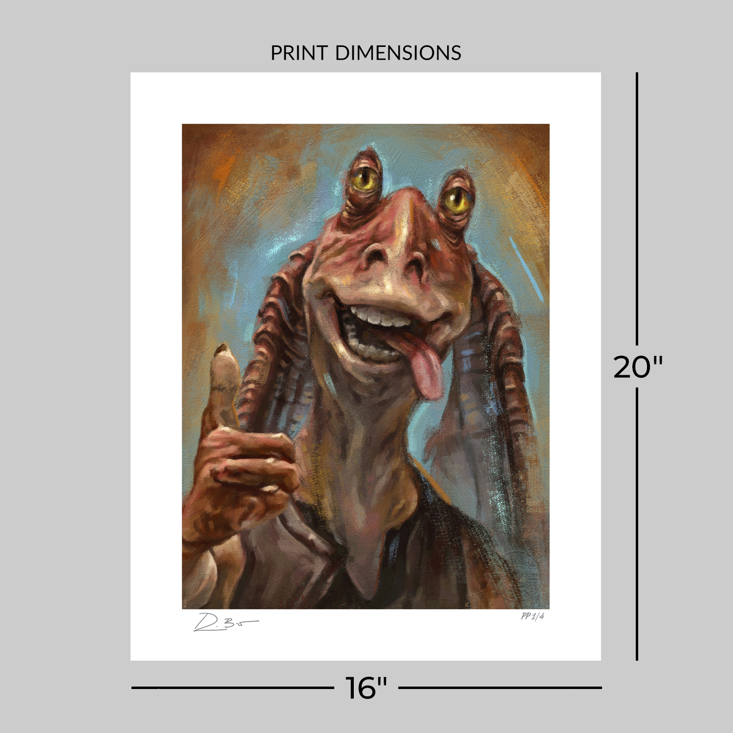 Jar Jar Binks™: Portrait of a Gungan